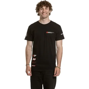 Pánské tričko Pánské tričko Meatfly Furious černá M