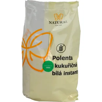 Polenta kukuřičná bílá instantní bez lepku ITÁLIE Natural Jihlava 500 g