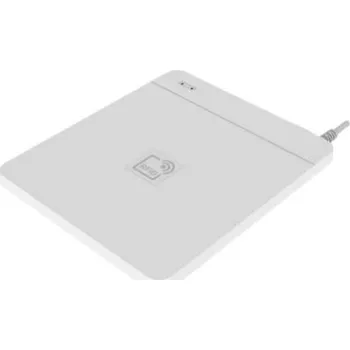 Čtečka čárových kódů Čtečka Promag TS100, RFID stolní čtečka/zapisovačka, UHF, USB, anténa, bílá