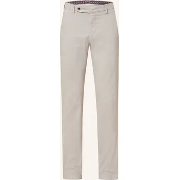Pánské kalhoty Berwich Pánské Chino Kalhoty Morello Slim Fit, světle šedá, 54