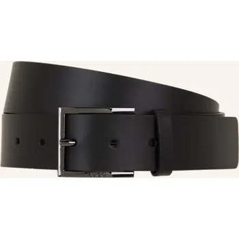 Opasek Hugo Pánský Kožený Opasek, černá, 85