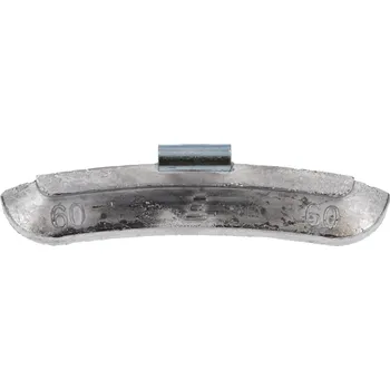 Sada na opravu pneumatiky Invento Olověné 60g naklepávací závaží na ocelový ráfek 50 ks