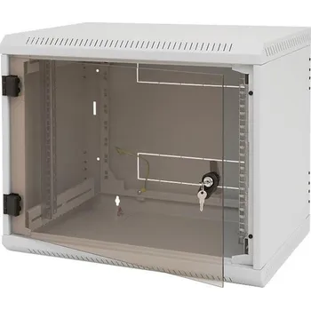 Rozvaděč Dveře Triton 6U plechové, pro rozvadeče RBA a RUA vč. kování, RAL 7035