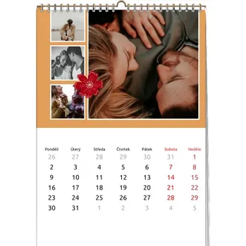 Fotokalendář Kalendarz 20x30cm papier kredowy 12 stron