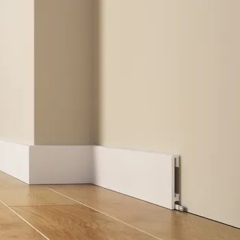 soklová lišta Mardom Decor DuroFit Voděodolná podlahová lišta PF100 (Bílá)