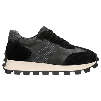 Dámské polobotky Masivní Černé Tenisky S Traktorovou Podrážkou Wojas 4630971 36