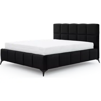 Postel Dvoulůžková postel MIST 180x200 Velvetmat 10 černá