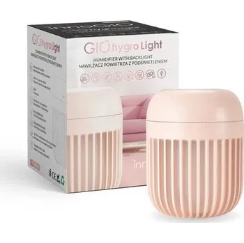 Zvlhčovač vzduchu InnoGIO GIoHygro Light Zvlhčovač Vzduchu s Lampičkou Růžový