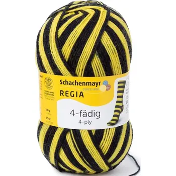 Příze Regia 4-Ply Color 5391 Nation color (Ponožková příze Regia 1281 nation color)