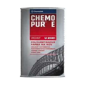 univerzální barva Chemolak U2081 Chemopur E Barva: 2880 hnědá kaštanová, Hmotnost: 0,8l
