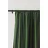 Závěs Textilomanie Oxford řasící páska tmavě zelený 140 x 270 cm