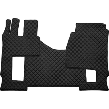 Ochranný autopotah Celoplošné koberečky - Prošívaná ECO-kůže, MERCEDES ACTROS MP4 MP5 - AUTOMAT - Sklopné sedadlo spolujezdce