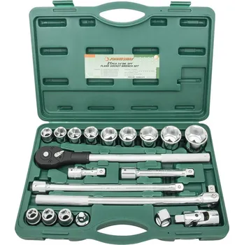 Gola sada 3/4", 6hranné hlavice 19-50mm, 21 ks - JONNESWAY S04H6321S