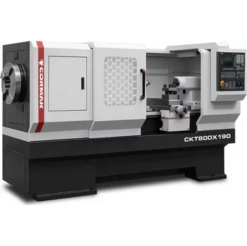 Soustruh SOUSTRUH NA TRUBKY CORMAK CKT800x3000 PRŮCHOD VŘETENE 190 MM SIEMENS SINUMERIK