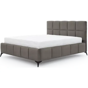 Postel Dvoulůžková postel MIST 140x200 Loco 04 šedá