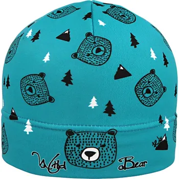 Kojenecké oblečení RDX Chlapecká čepice Méďa Tyrkysová Vel. 4