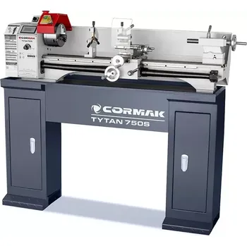 Soustruh Univerzální konvenční soustruh CORMAK TYTAN 220x750S VARIO 230V se stojanem