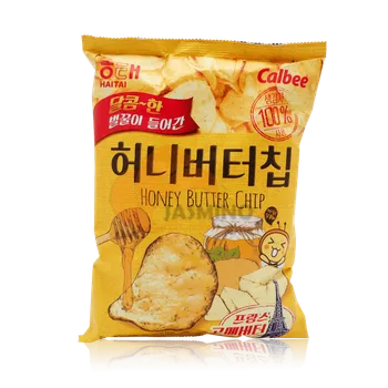 Bonbon HAITAI Medové máslové chipsy 60g