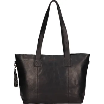 Kabelka Dámská kožená kabelka Justified Diana - černá