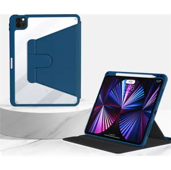 Pouzdro na tablet Comma pouzdro Cyclone Rotation Case with Pencil Slot pro iPad 10-11 Gen 2022/2025 - Blue