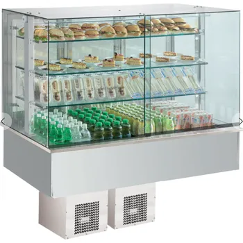 Vitrína chladicí drop-in GN 5-1/1 SL Platinum + 5 DS (posuvné otevírání do stran) RM GASTRO