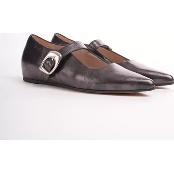 Dámské baleríny WONDERS dámské baleríny lak šedé