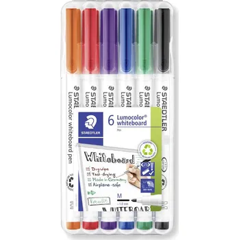 Staedtler Lumocolor 301 WP6 popisovač na bílou tabuli různé barvy 1 ks