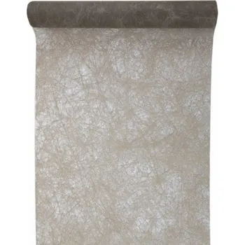 Party dekorace Santex Šerpa stolová netkaná textilie Taupe(98) 30 cm x 5 m