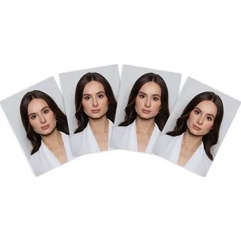 Portétní fotografie 4 ks 4,5x6,5 cm