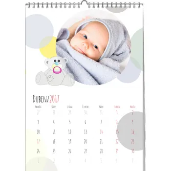 Fotokalendář Kalendarz 30x40cm papier kredowy 12 stron