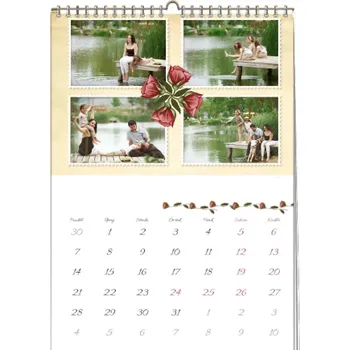 Fotokalendář Kalendarz 20x30cm papier kredowy 12 stron