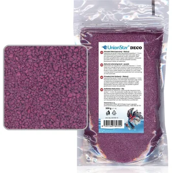 Akvarijní štěrk fialový 300 g DECO