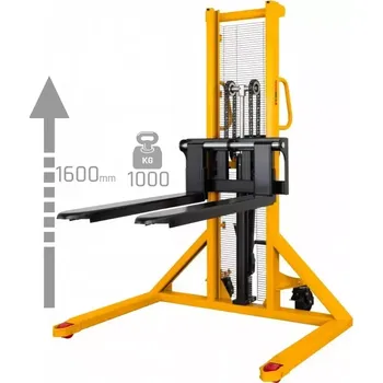 Stožárový paletový vozík WRHS1016/1250 (nosnost 1000kg, zdvih 1600mm)