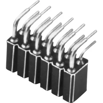 Elektrický konektor W a P Products precizní dutinková lišta Počet řádků: 2 Počet kontaktů v řadě: 2 154-004-2-50-00 1 ks