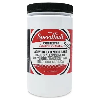 Speciální výtvarná barva Transparentní médium pro sítotiskové barvy Speedball 946ml (Transparentní médium pro sítotiskové barvy Speedball 946ml)