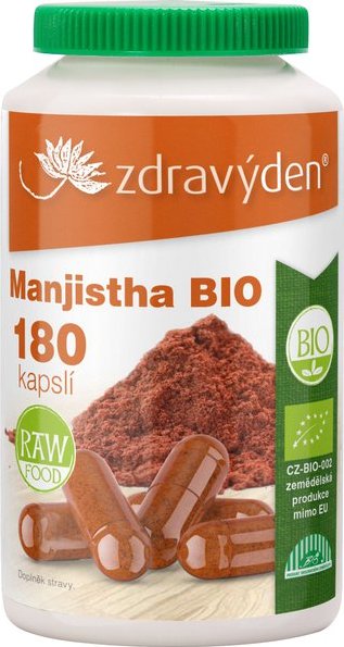 Manjistha BIO 180 kapslí
