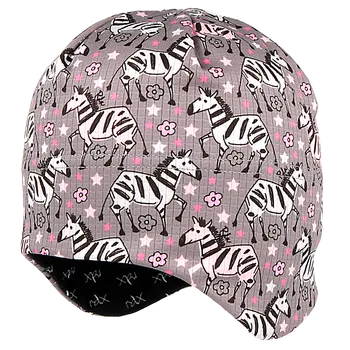 Kojenecké oblečení RDX Funkční čepice na uši Zebry Picowinter Vel. 4