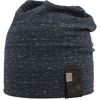 Kojenecké oblečení RDX Bavlněná dlouhá čepice šedá s nášivkou Vel. 5