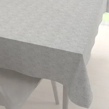 ubrus Dekorační obdélníkový ubrus PML-118 Šedá režná 60x100 cm