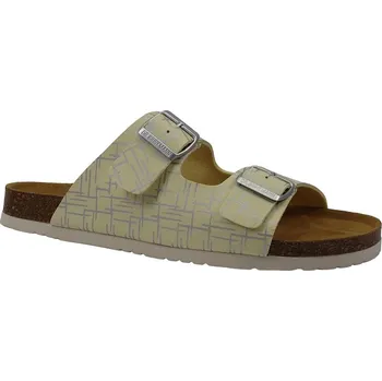 Dámské pantofle Letní vycházkové pantofle, Dr. Brinkmann, žlutá/stříbrná: Žlutá Syntetika 27,5 42 G - standardní šíře (29829-29829)