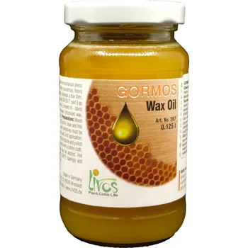 Olej na dřevo LIVOS GORMOS 267 voskový olej bezbarvý 0,125 L