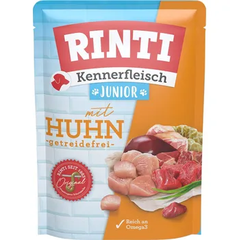 Krmivo pro psa Rinti Kennerfleisch Junior kuře 10x400 g