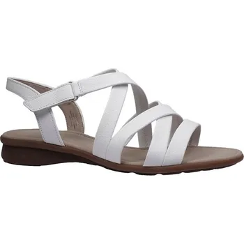 Dámské sandále Letní vycházková obuv, Gabor, bílá: Bílá Hladká kůže 28 43 G - standardní šíře (28362-28363)