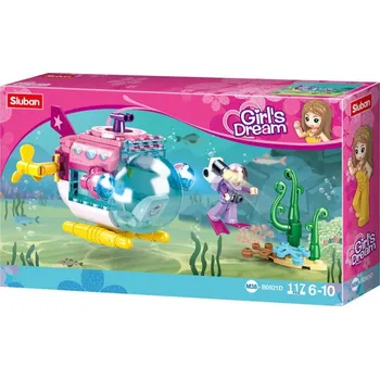 Stavebnice Sluban Sluban Girls Dream M38-B0921D Ponorka