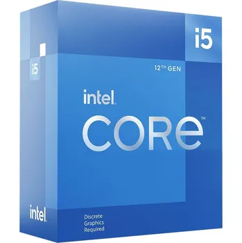 Procesor INTEL Core i5-12400F / Alder Lake / LGA1700 / max. 4,4GHz / 6C/12T / 18MB / 65W TDP / BOX vč. chladiče, BX8071512400F