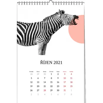 Fotokalendář Kalendarz 30x40cm papier kredowy 12 stron