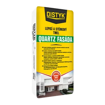Stavební chemie Den Braven Lepicí a stěrkový tmel QUARTZ FASÁDA DISTYK Line 20 kg šedá