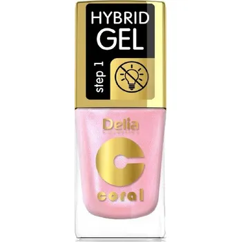 Přípravek na nehty Delia Cosmetic Lak Hybrid gel 11ml 100