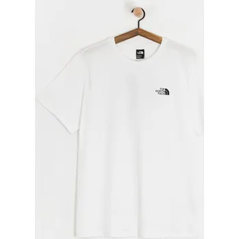 Pánská móda The North Face Vertical Logo (tnf white) M, bílá