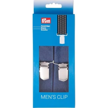 Galanterie PRYM Šle sportovní, 120 cm, 35 mm, džínově modré